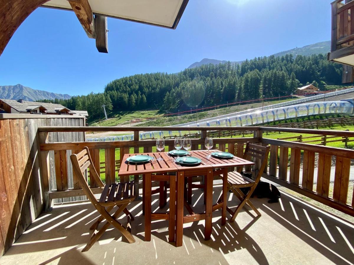Appartement 2 Chambres Vue Pistes, Parking Privatif Les Orres Buitenkant foto