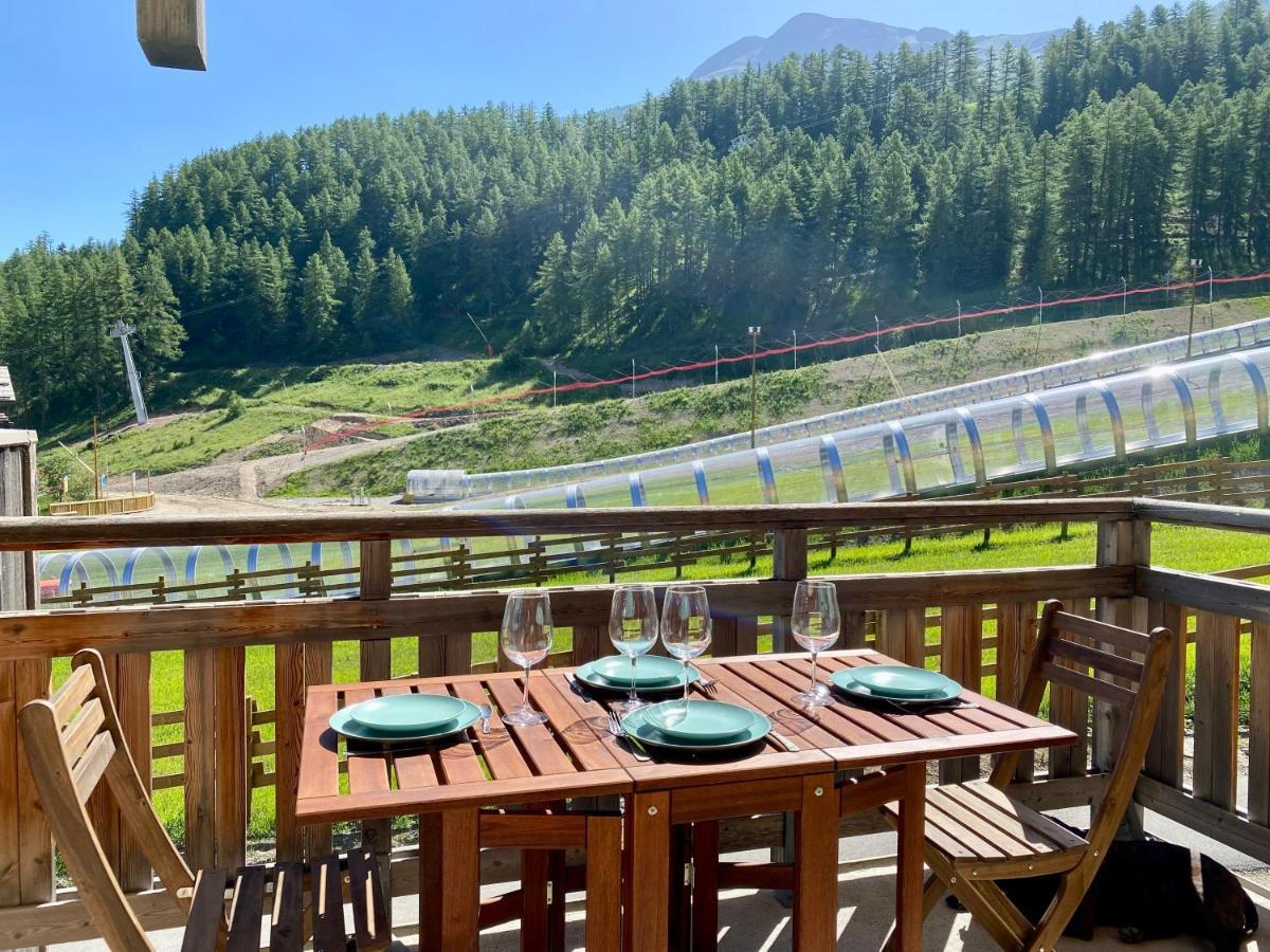 Appartement 2 Chambres Vue Pistes, Parking Privatif Les Orres Buitenkant foto