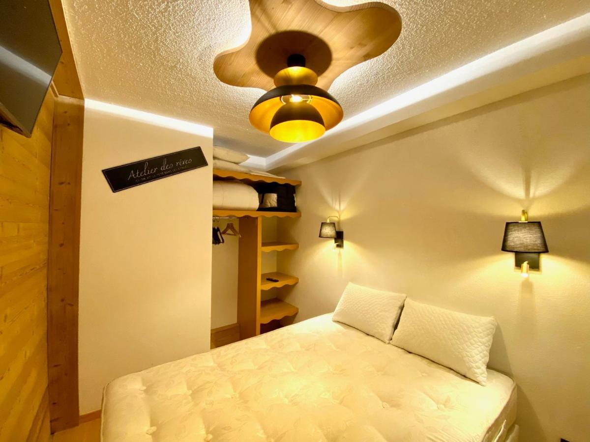 Appartement 2 Chambres Vue Pistes, Parking Privatif Les Orres Buitenkant foto